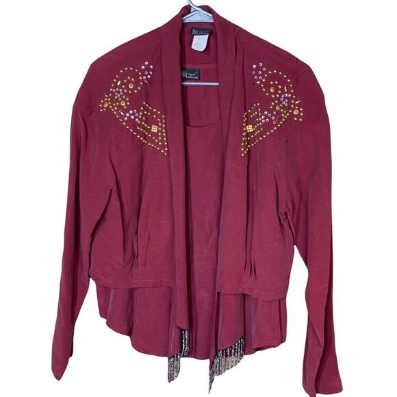 Vintage Royal Ransom blazer and matching tank top - Picture 1 of 13